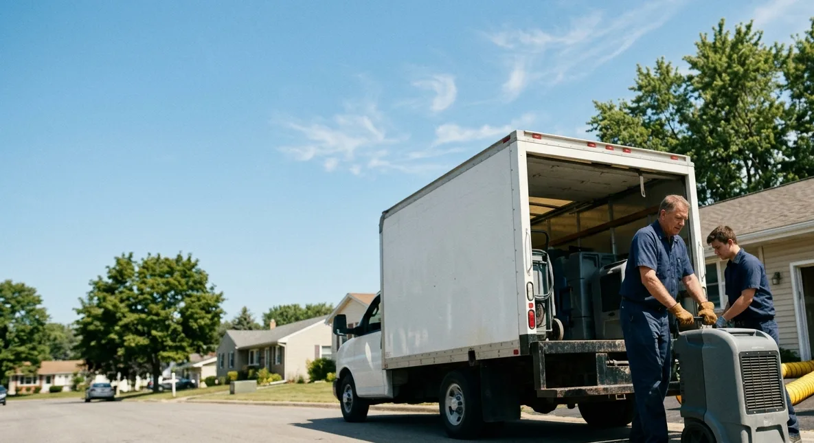 Water Damage Cleanup in Mount Pleasant, OH near me